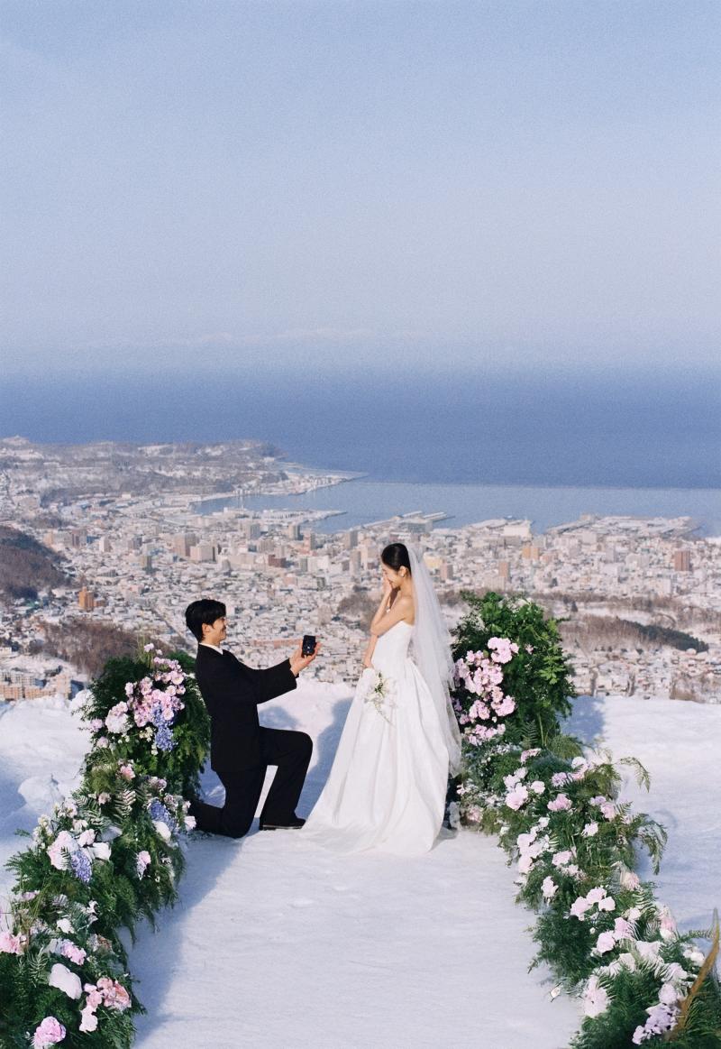天狗山婚礼 第6张 日本婚纱照 日本旅拍 日本尼鹿摄影
