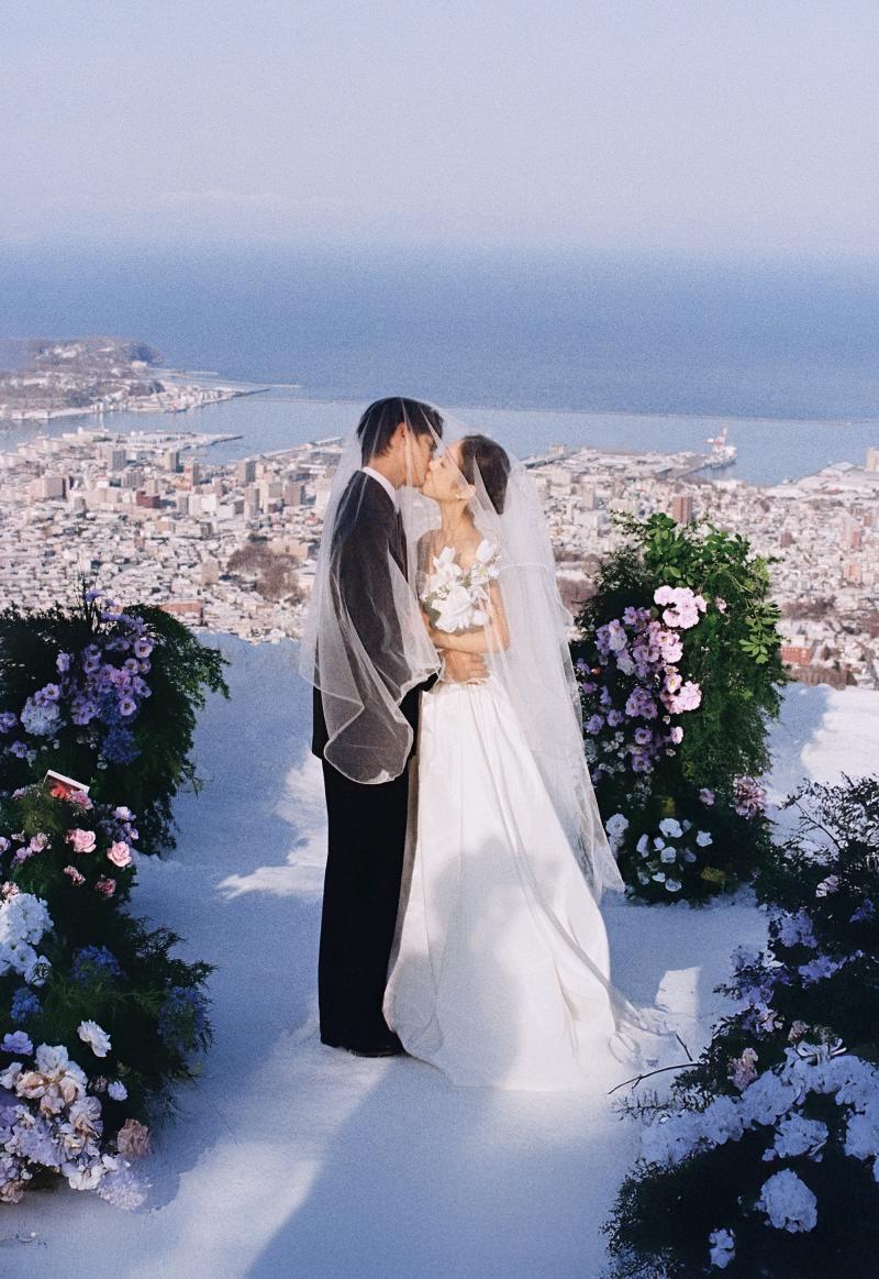 天狗山婚礼 第23张 日本婚纱照 日本旅拍 日本尼鹿摄影