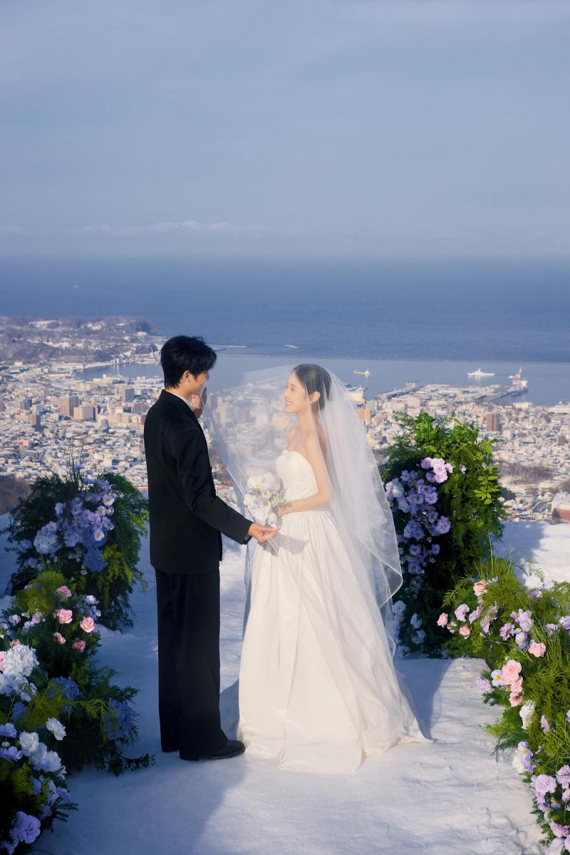 天狗山婚礼 第31张 日本婚纱照 日本旅拍 日本尼鹿摄影