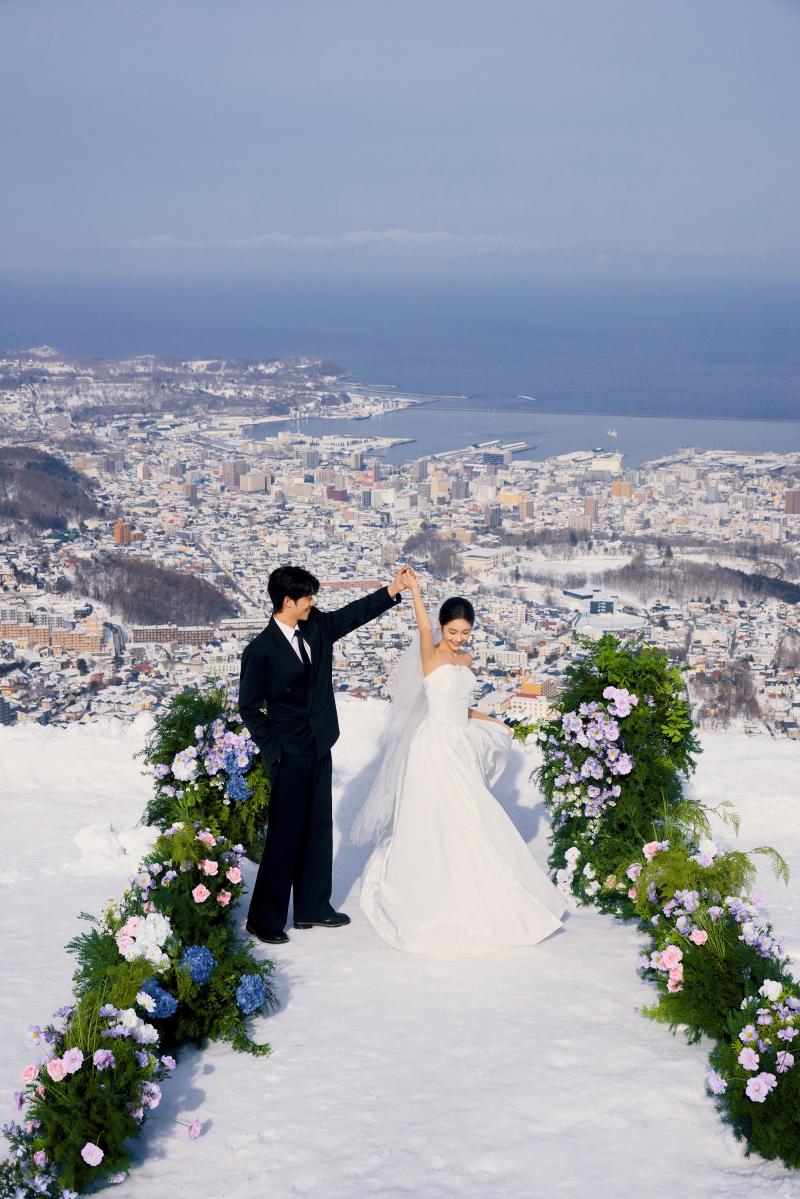 天狗山婚礼 第9张 日本婚纱照 日本旅拍 日本尼鹿摄影