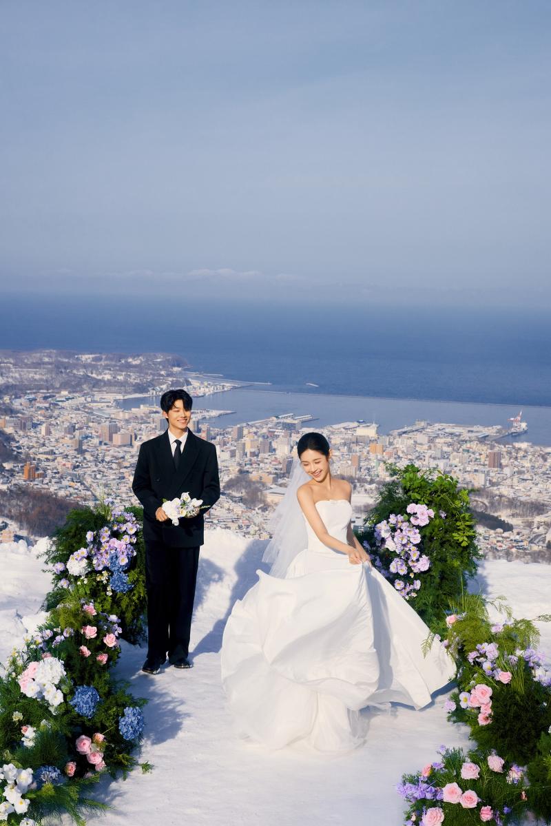 天狗山婚礼 第22张 日本婚纱照 日本旅拍 日本尼鹿摄影