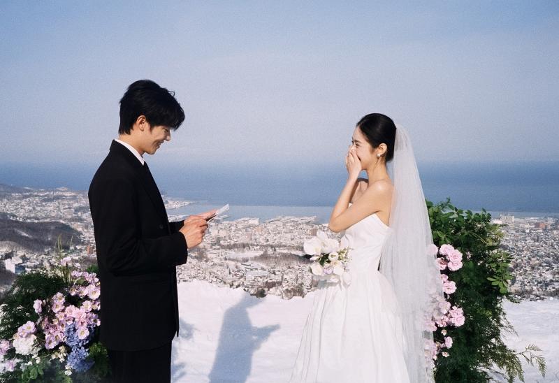 天狗山婚礼 第15张 日本婚纱照 日本旅拍 日本尼鹿摄影