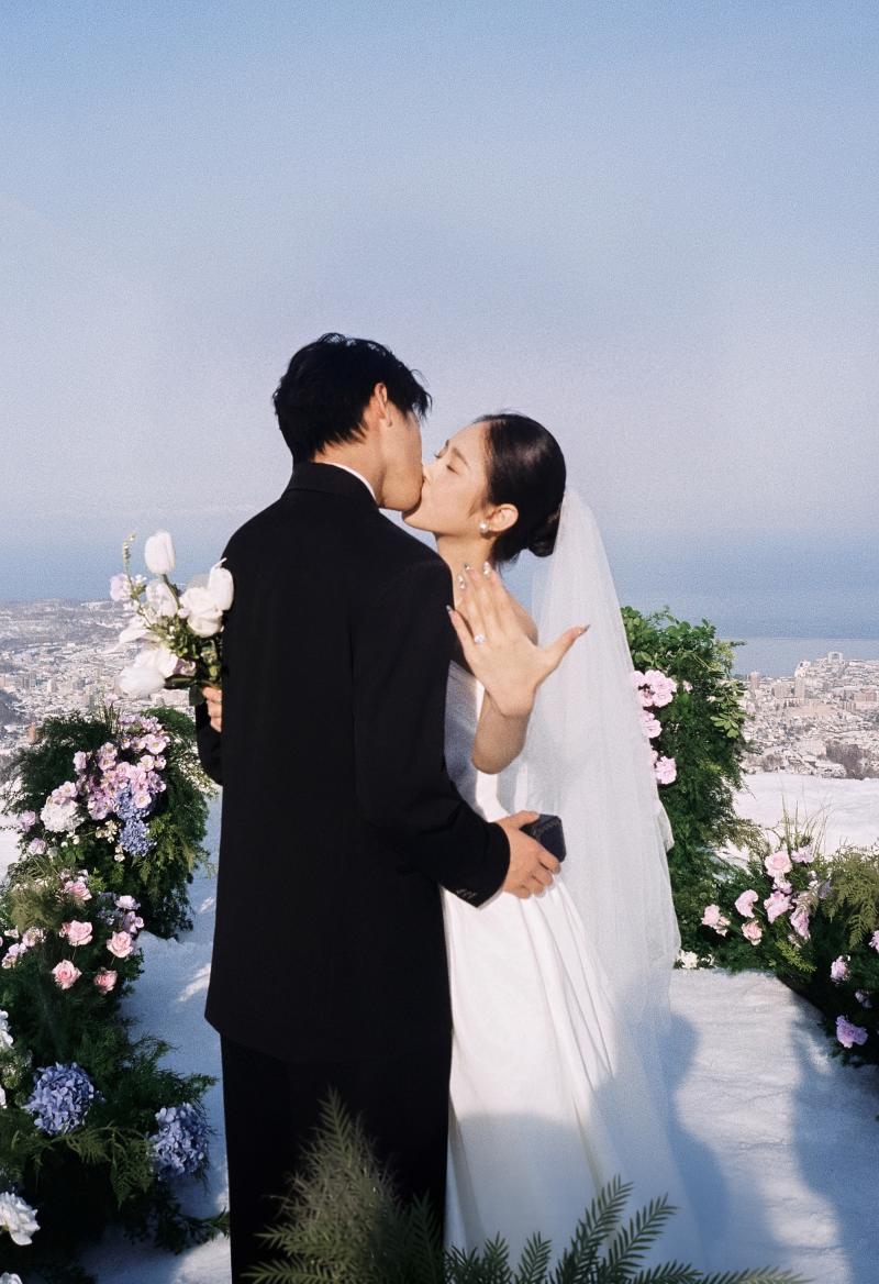 天狗山婚礼 第8张 日本婚纱照 日本旅拍 日本尼鹿摄影