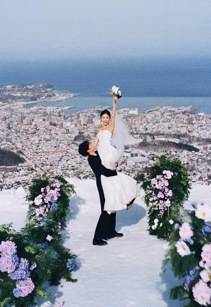 天狗山婚礼 第24张 日本婚纱照 日本旅拍 日本尼鹿摄影