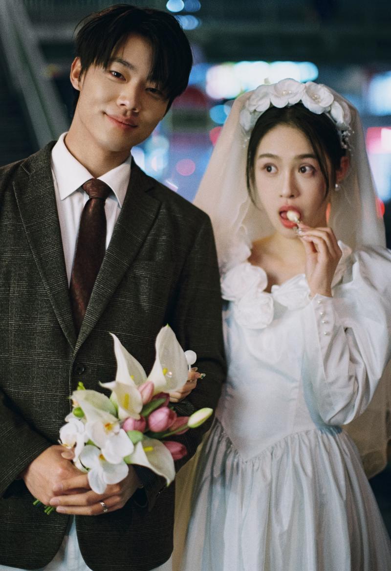 小樽站天桥 第24张 日本婚纱照 日本旅拍 小樽婚纱照 日本尼鹿摄影