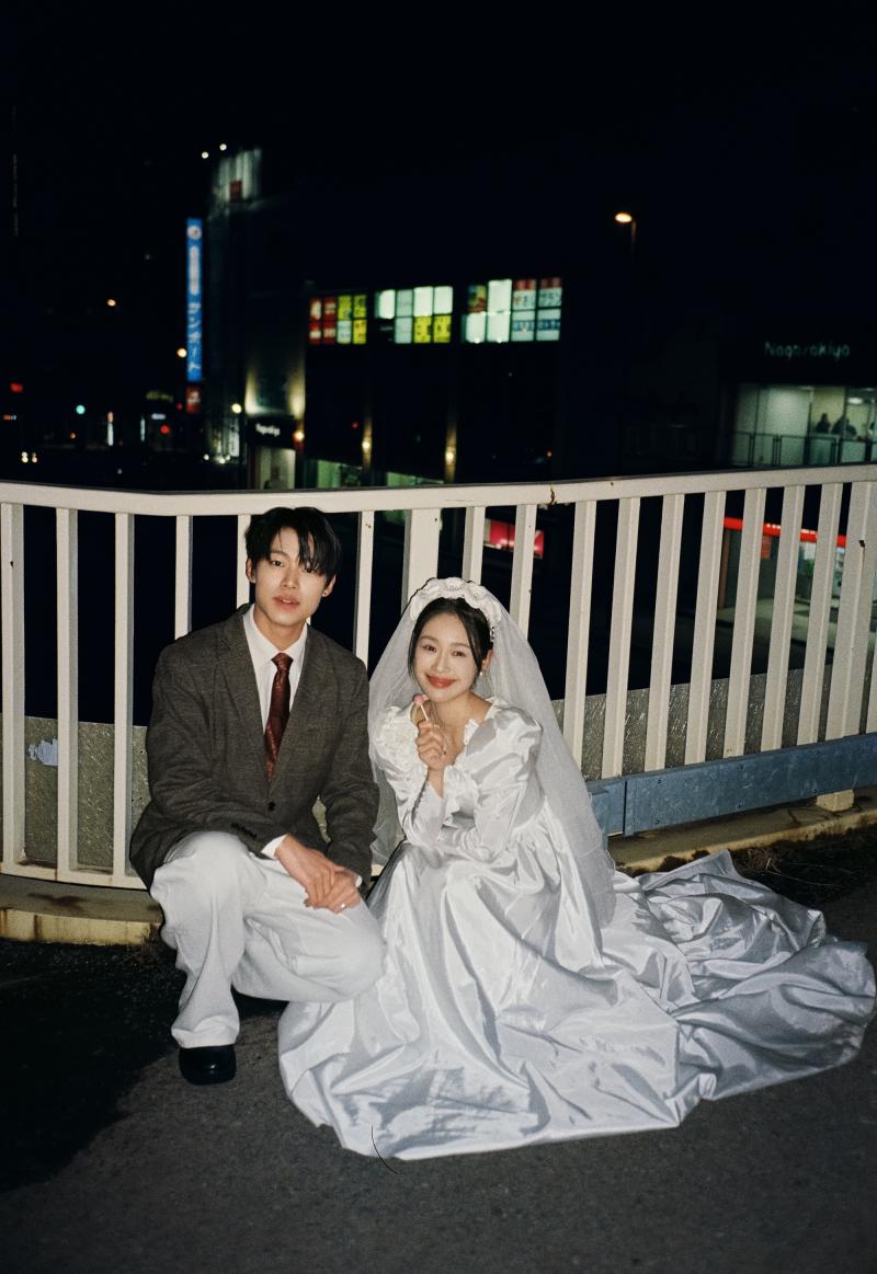 小樽站天桥 第31张 日本婚纱照 日本旅拍 小樽婚纱照 日本尼鹿摄影