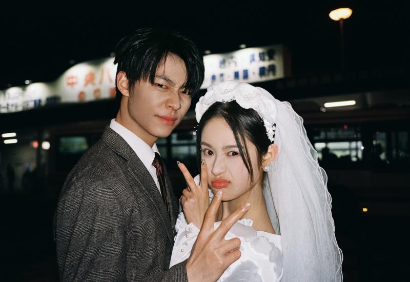 小樽站天桥 第38张 日本婚纱照 日本旅拍 小樽婚纱照 日本尼鹿摄影