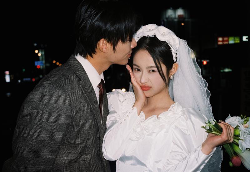 小樽站天桥 第42张 日本婚纱照 日本旅拍 小樽婚纱照 日本尼鹿摄影