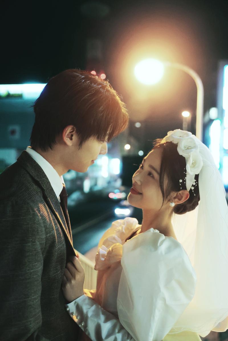 小樽站天桥 第17张 日本婚纱照 日本旅拍 小樽婚纱照 日本尼鹿摄影