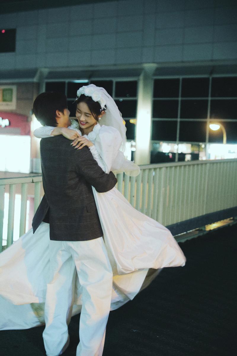 小樽站天桥 第47张 日本婚纱照 日本旅拍 小樽婚纱照 日本尼鹿摄影
