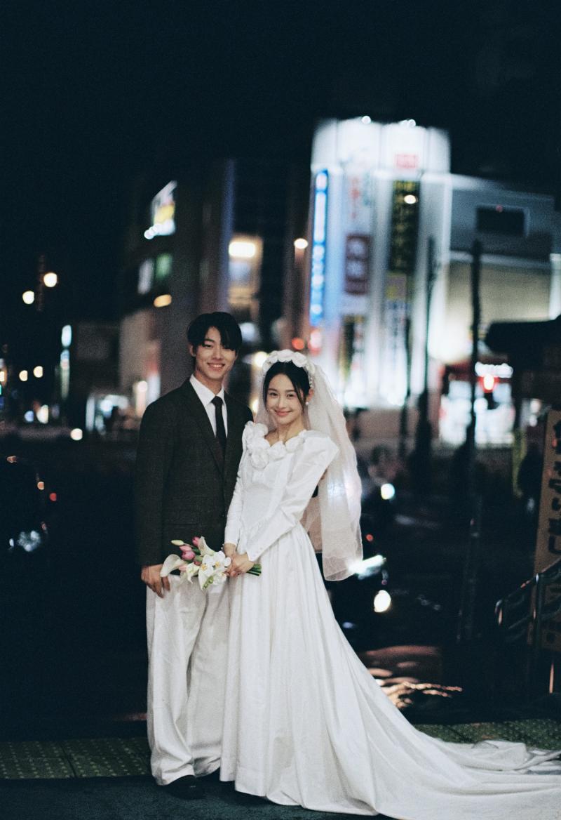 小樽站天桥 第6张 日本婚纱照 日本旅拍 小樽婚纱照 日本尼鹿摄影