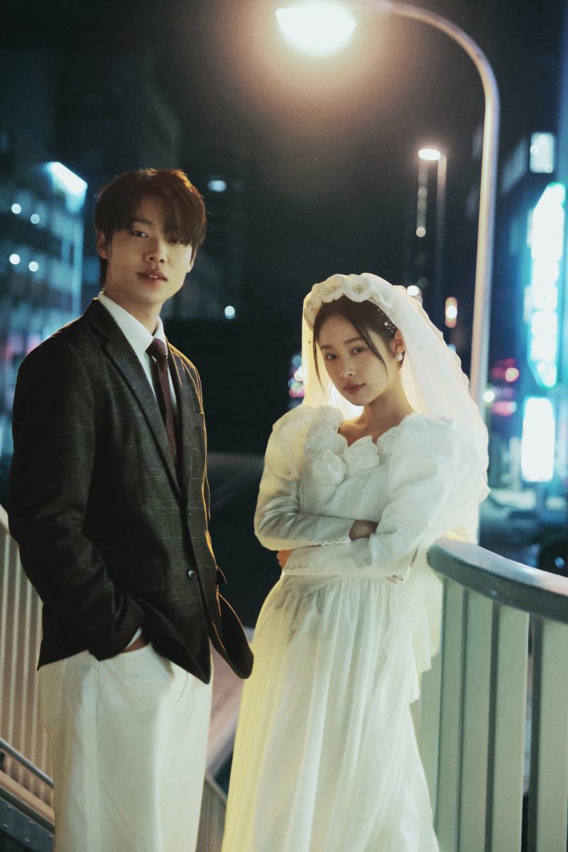 小樽站天桥 第14张 日本婚纱照 日本旅拍 小樽婚纱照 日本尼鹿摄影