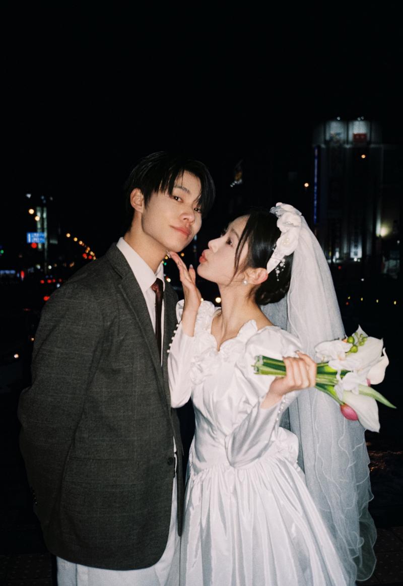 小樽站天桥 第9张 日本婚纱照 日本旅拍 小樽婚纱照 日本尼鹿摄影
