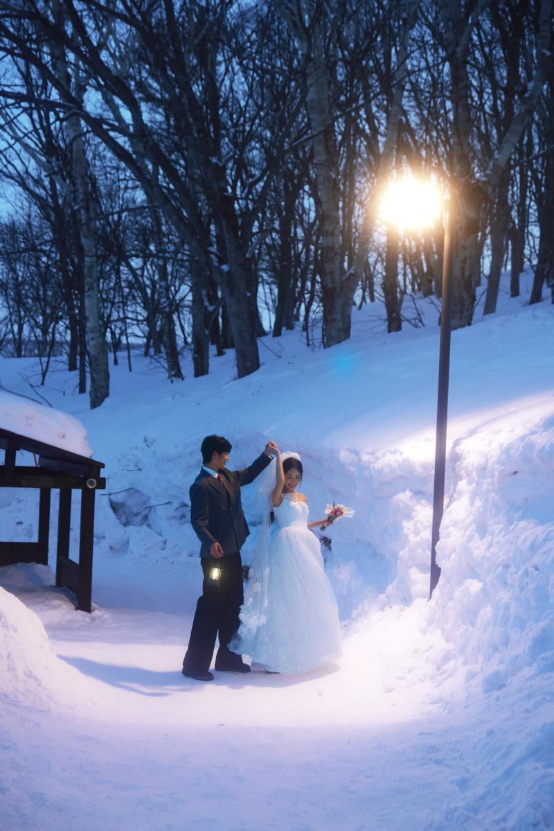 天狗山 蓝调时刻 第15张 日本婚纱照 日本旅拍 日本尼鹿摄影