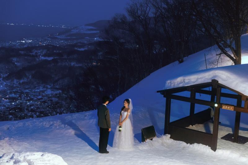 天狗山 蓝调时刻 第14张 日本婚纱照 日本旅拍 日本尼鹿摄影