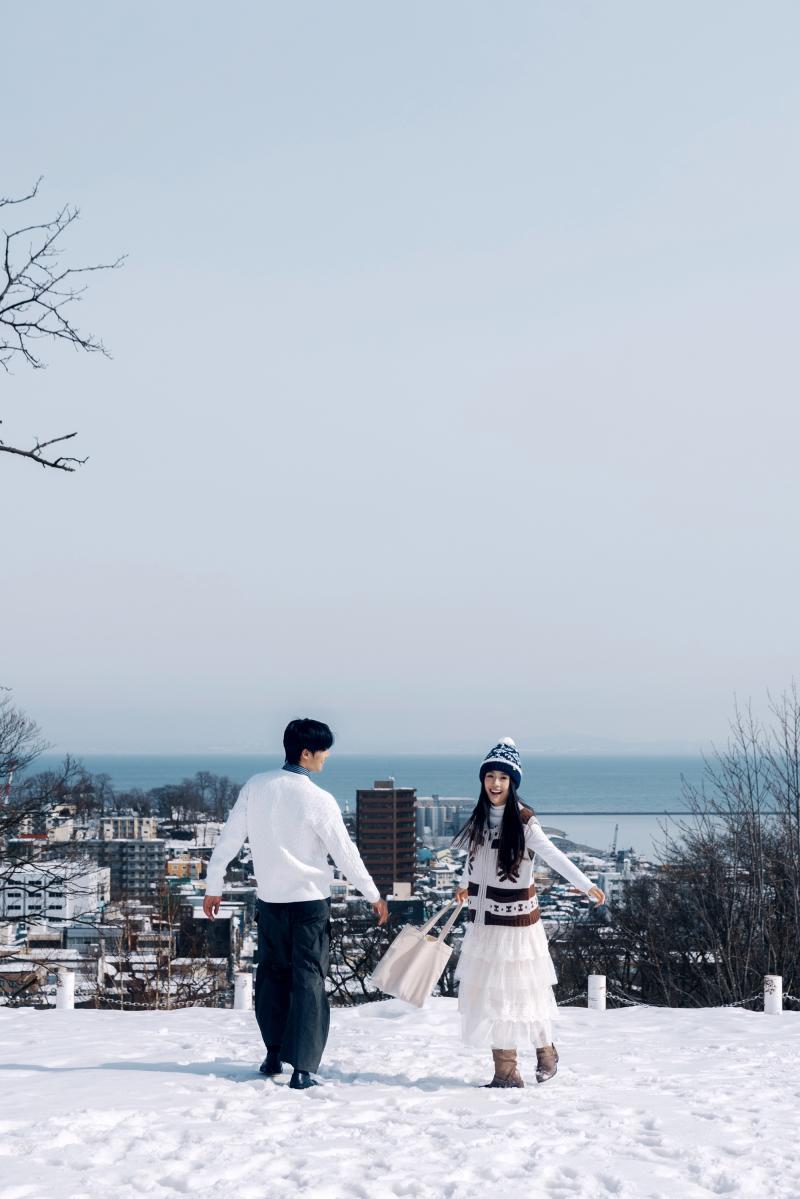 小樽公园 第42张 日本婚纱照 日本旅拍 小樽婚纱照 日本尼鹿摄影
