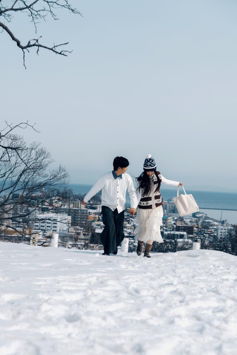 小樽公园 第13张 日本婚纱照 日本旅拍 小樽婚纱照 日本尼鹿摄影