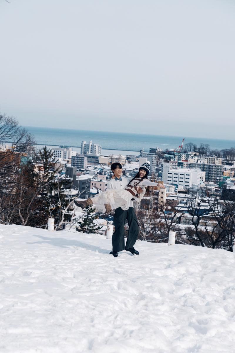 小樽公园 第59张 日本婚纱照 日本旅拍 小樽婚纱照 日本尼鹿摄影