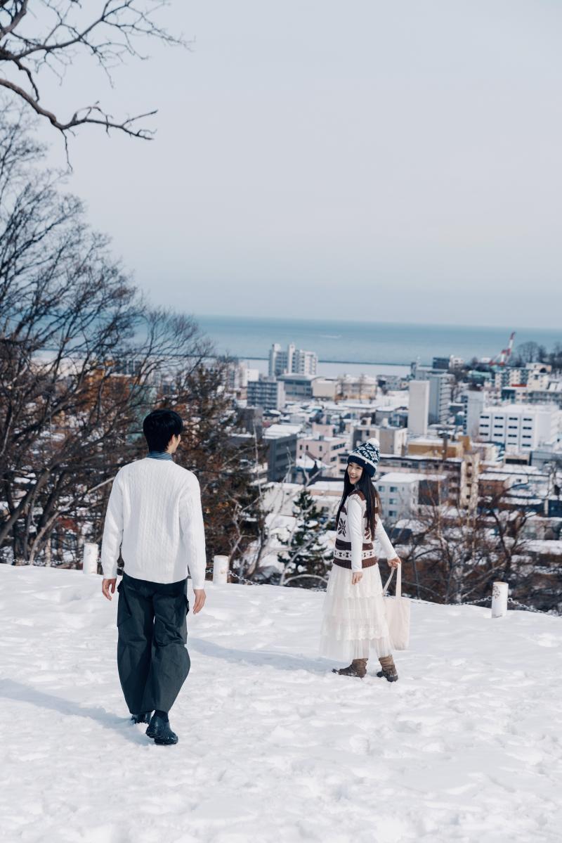 小樽公园 第45张 日本婚纱照 日本旅拍 小樽婚纱照 日本尼鹿摄影