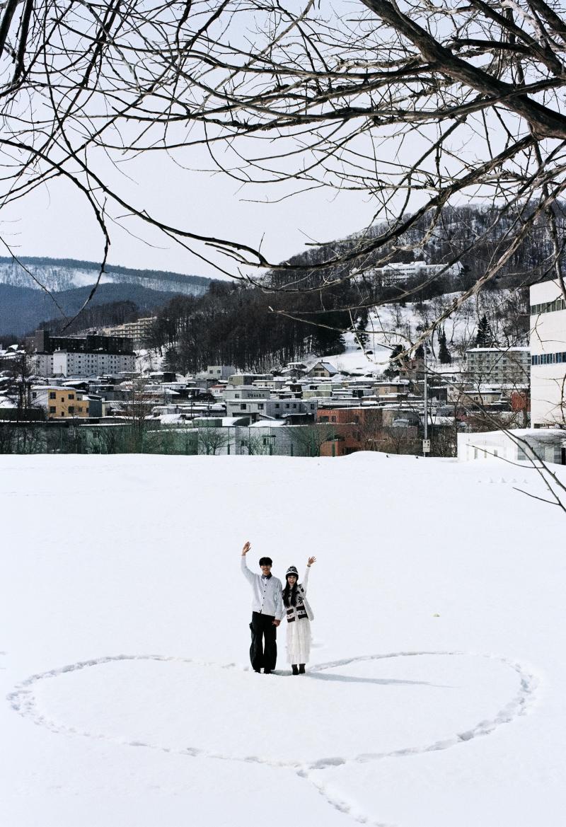 小樽公园 第17张 日本婚纱照 日本旅拍 小樽婚纱照 日本尼鹿摄影