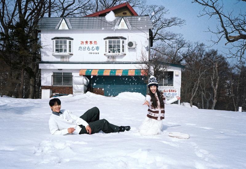 小樽公园 第38张 日本婚纱照 日本旅拍 小樽婚纱照 日本尼鹿摄影