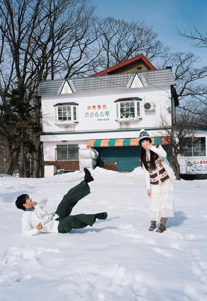 小樽公园 第32张 日本婚纱照 日本旅拍 小樽婚纱照 日本尼鹿摄影