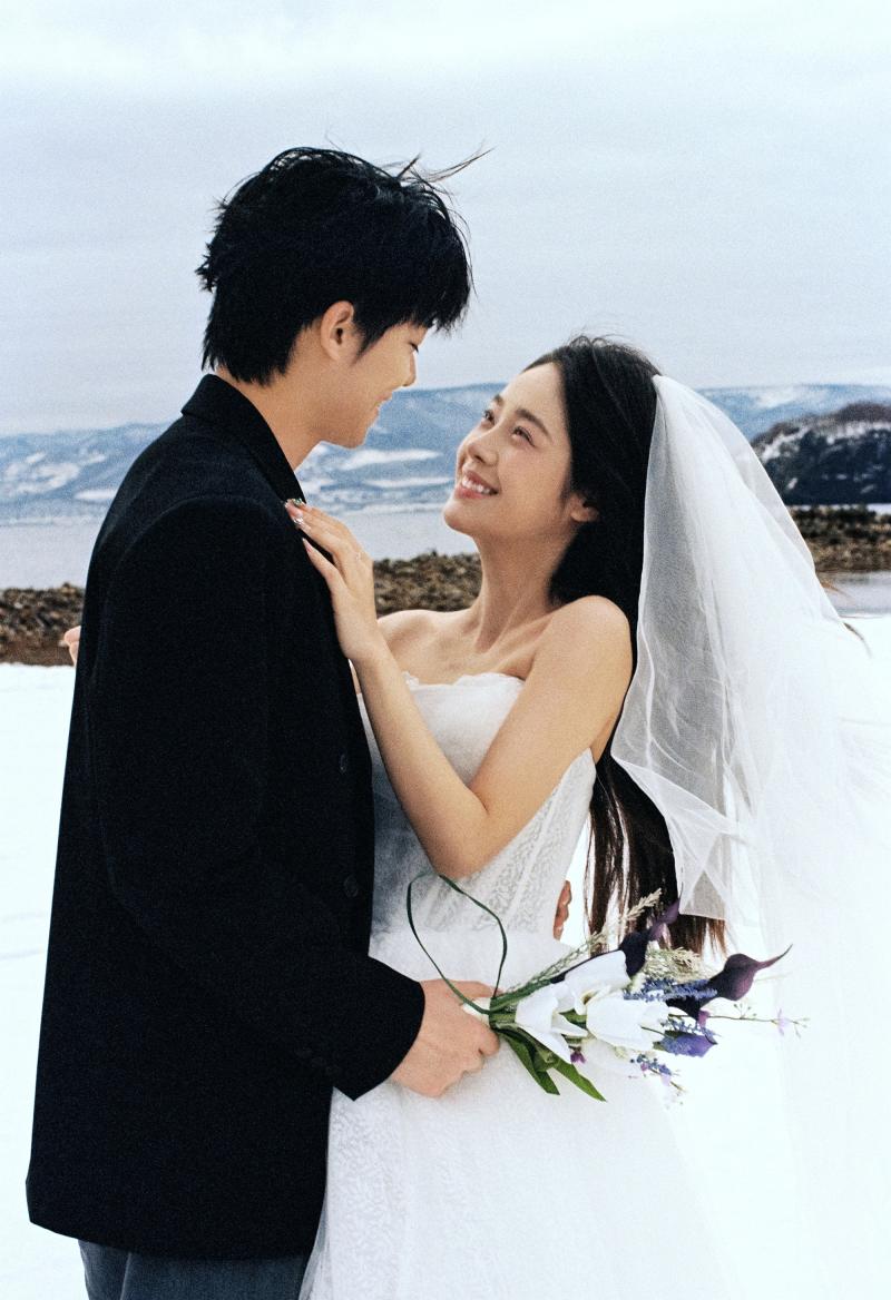祝津海边雪山 第40张 日本婚纱照 日本旅拍 日本雪景婚纱照 日本尼鹿摄影