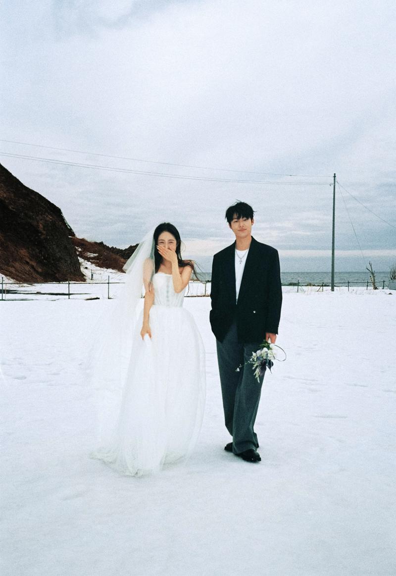 祝津海边雪山 第18张 日本婚纱照 日本旅拍 日本雪景婚纱照 日本尼鹿摄影