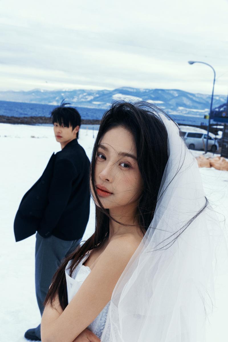 祝津海边雪山 第22张 日本婚纱照 日本旅拍 日本雪景婚纱照 日本尼鹿摄影