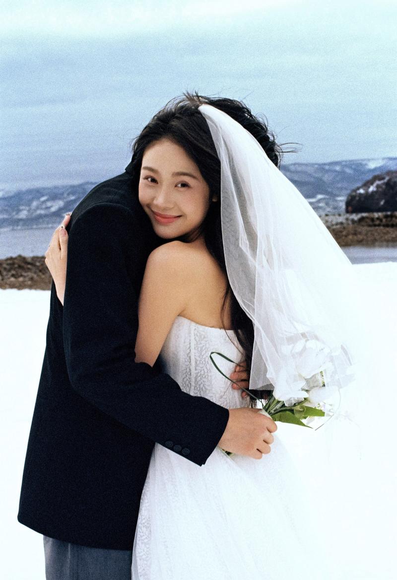 祝津海边雪山 第44张 日本婚纱照 日本旅拍 日本雪景婚纱照 日本尼鹿摄影
