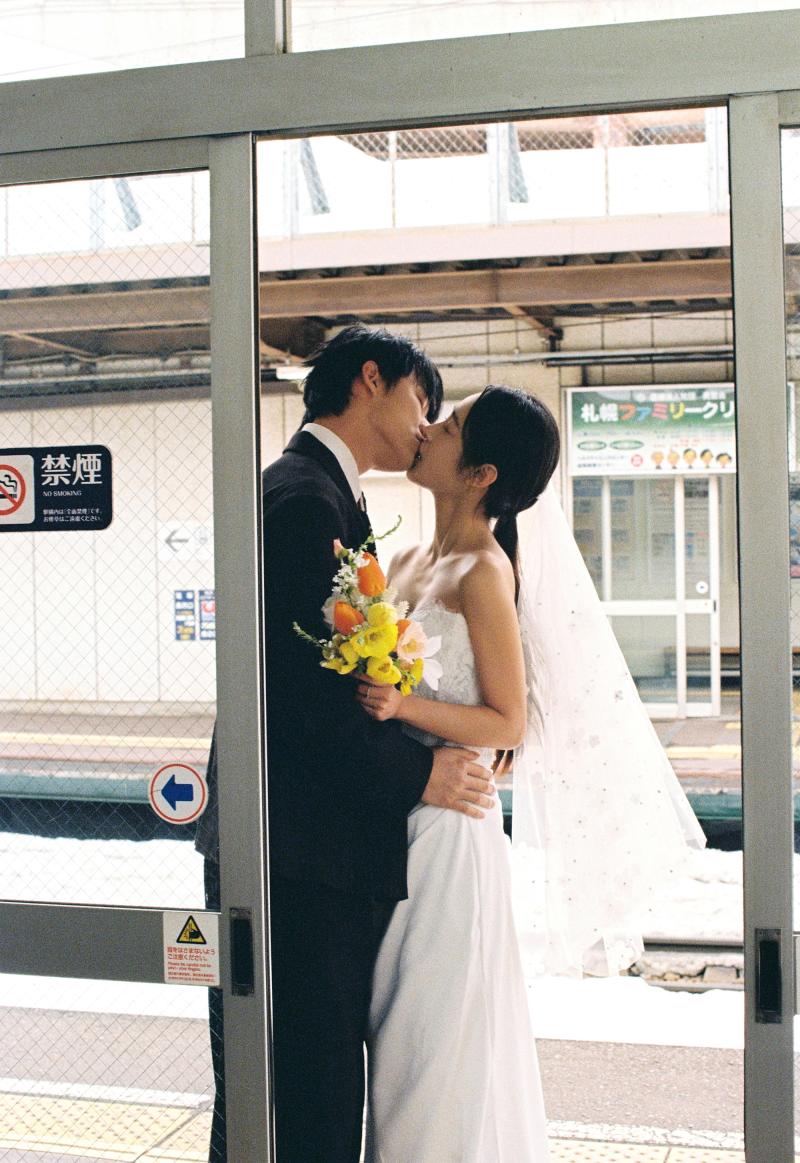 雪地里相爱 第25张 日本婚纱照 日本旅拍 日本雪景婚纱照 日本尼鹿摄影