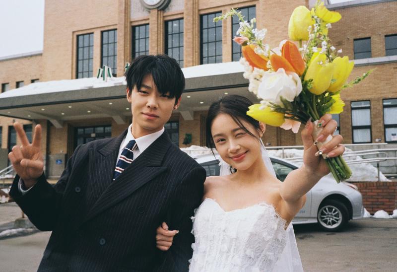 雪地里相爱 第6张 日本婚纱照 日本旅拍 日本雪景婚纱照 日本尼鹿摄影