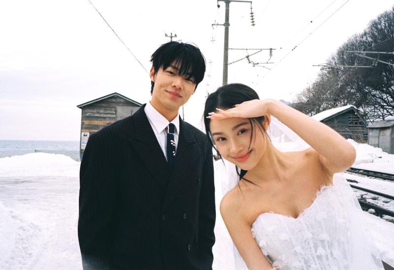 雪地里相爱 第14张 日本婚纱照 日本旅拍 日本雪景婚纱照 日本尼鹿摄影