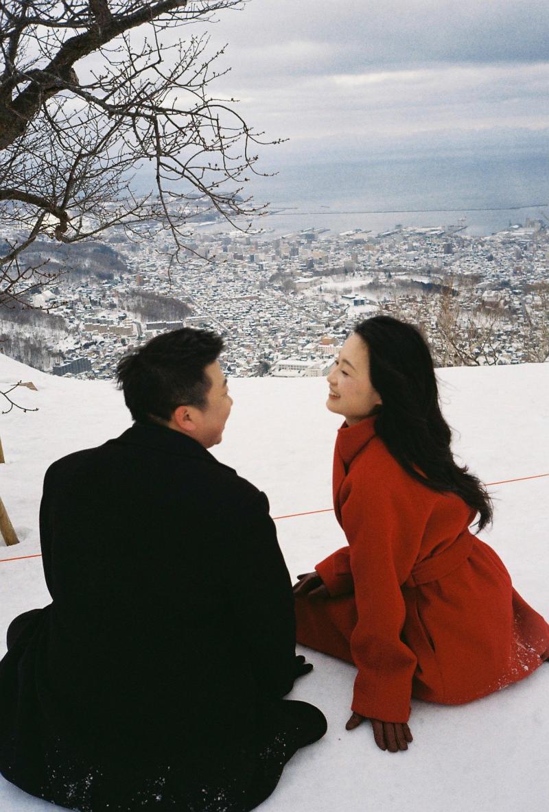 雪国来信 客片 第35张 日本婚纱照 日本旅拍 小樽婚纱照 日本雪景婚纱照 日本尼鹿摄影