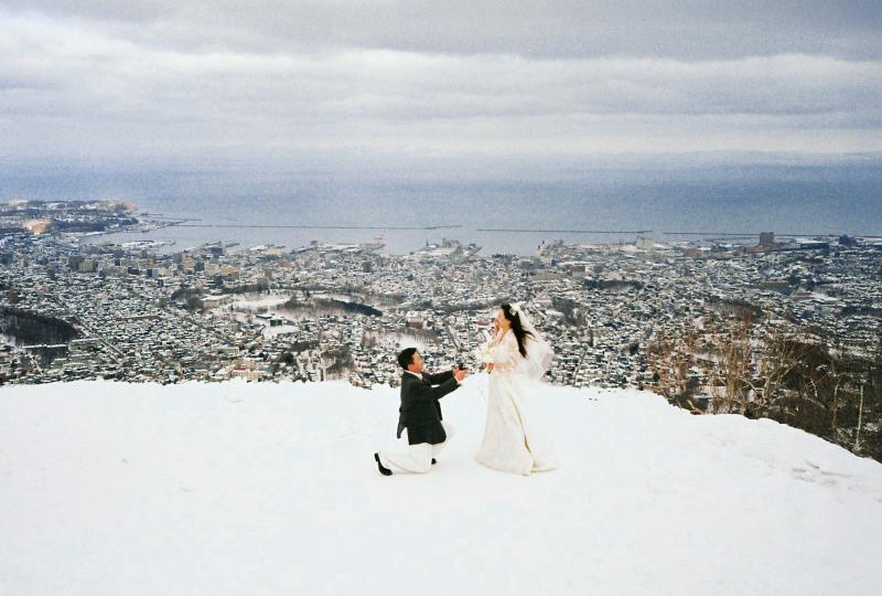 雪国来信 客片 第5张 日本婚纱照 日本旅拍 小樽婚纱照 日本雪景婚纱照 日本尼鹿摄影