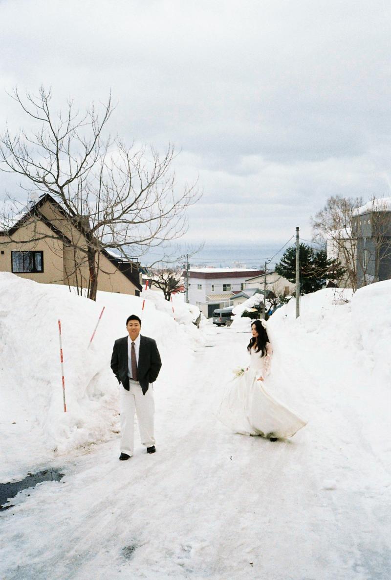雪国来信 客片 第26张 日本婚纱照 日本旅拍 小樽婚纱照 日本雪景婚纱照 日本尼鹿摄影