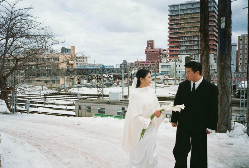雪国来信 客片 第32张 日本婚纱照 日本旅拍 小樽婚纱照 日本雪景婚纱照 日本尼鹿摄影