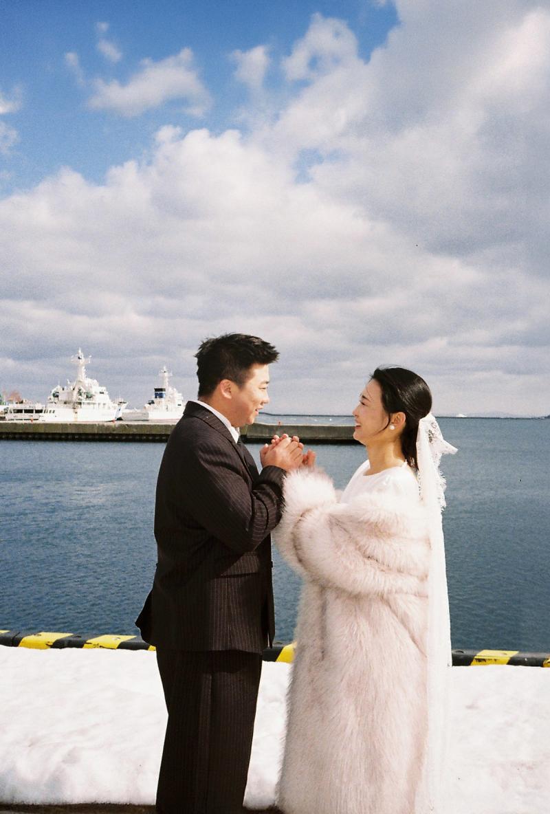 雪国来信 客片 第33张 日本婚纱照 日本旅拍 小樽婚纱照 日本雪景婚纱照 日本尼鹿摄影