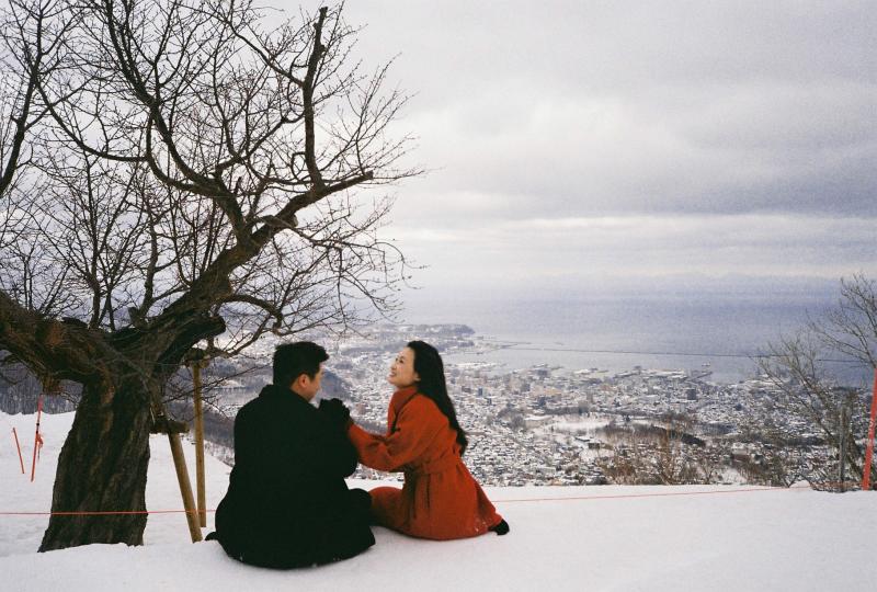 雪国来信 客片 第15张 日本婚纱照 日本旅拍 小樽婚纱照 日本雪景婚纱照 日本尼鹿摄影